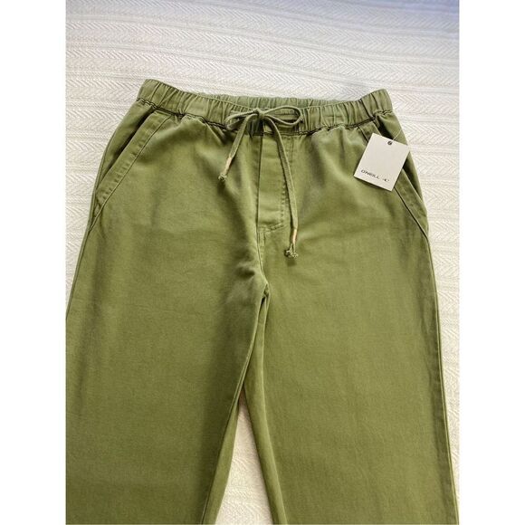 O’NEILL WOMEN’S SMALL CURTIS PANTS IN ARMY GREEN - Picture 3 of 12